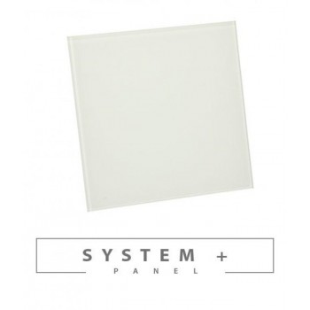 Панель для вентилятора Awenta System+ Trax 100. белое матовое стекло