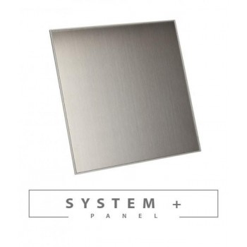 Панель для вентилятора Awenta System+ Trax 100. серебро металл