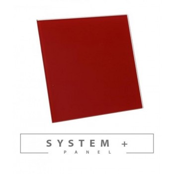 Панель для вентилятора Awenta System+ Trax 100. красное глянцевое стекло