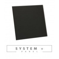 Панель для вентилятора Awenta System+ Trax 100. черное глянцевое стекло