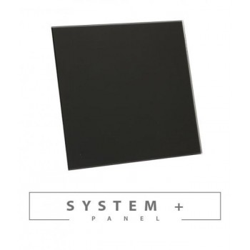 Панель для вентилятора Awenta System+ Trax 100. черное глянцевое стекло