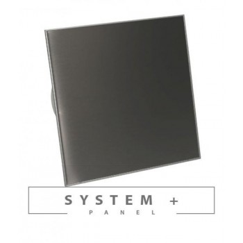 Панель для вентилятора Awenta System+ Trax 100. черное матовое стекло