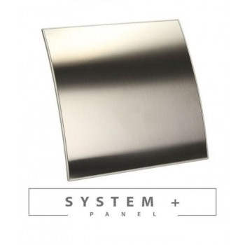 Панель для вентилятора Awenta System+ Escudo 100 серебро металл