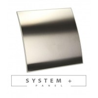 Панель для вентилятора Awenta System+ Escudo 125  серебро металл