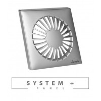 Панель для вентилятора Awenta System+ Omega 100 серебро