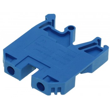 Клеммная колодка наборная E.NEXT e.tc.din.pro.6.blue на DIN-рейку