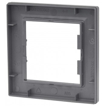 Рамка 1-постовая Schneider Electric Asfora антрацит