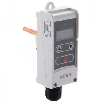 Термостат электрический погружной KOER KR.1353E (+5…+80*C)