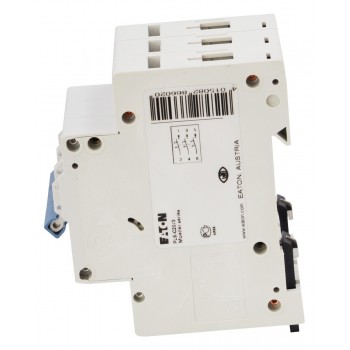 Автоматический выключатель Eaton PL6-C20/3 6кА 3P C 20A