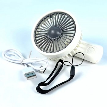 Портативный вентилятор ZB115 Mini-складной с аккумулятором (3 режима,14.5см) Черный