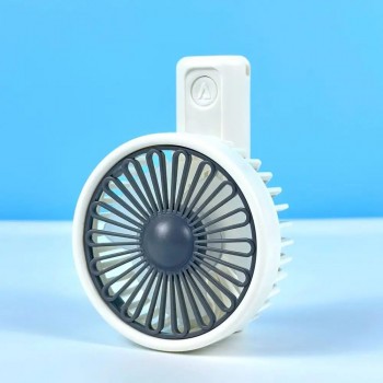 Портативный вентилятор ZB115 Mini-складной с аккумулятором (3 режима,14.5см) Черный