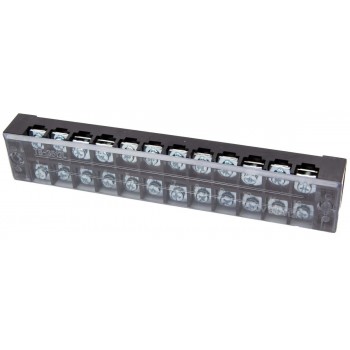 Клеммная колодка с защитной крышкой E.NEXT e.tc.protect.35.12, 35А 12 полюсов