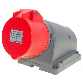 Силовая розетка настенная 90° Bemis (полиамид) IP44 BC1-1505-2535 380V 3P+E+N 16A