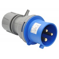 Силовая вилка переносная Bemis полиамид IP44 BC1-3403-2011 220V 3*32A