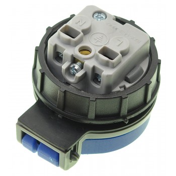 Розетка щитовая Bemis BY8-1402-2440 IP44 220В 16A резьбовая полиамид