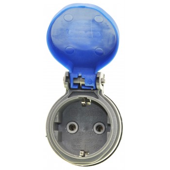 Розетка щитовая Bemis BY8-1402-2440 IP44 220В 16A резьбовая полиамид