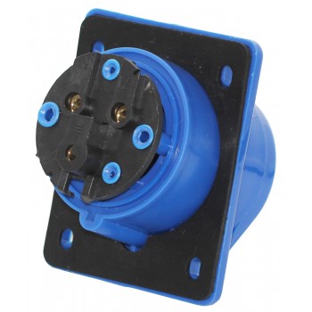 Встраиваемая силовая розетка E.NEXT e.socket.pro.3.32.wall, 3п., 220В, 32А (423)