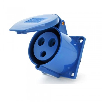 Встраиваемая силовая розетка E.NEXT e.socket.pro.3.32.wall, 3п., 220В, 32А (423)
