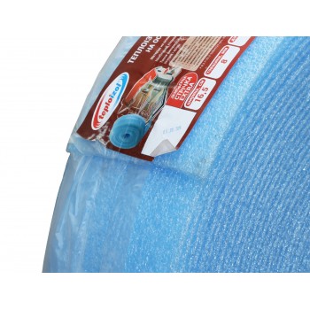 Демпферная лента Teploizol 8*165 мм 1метр синяя