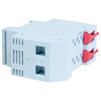 Держатель предохранителя на DIN-рейку E.NEXT e.fuse.1038.h2, под предохранитель 10х38, 2р, 32А