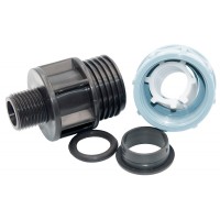 Муфта соединительная для ПЭ труб с наружной резьбой Santan МРН 20*1/2"
