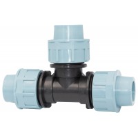 Тройник равный для ПЭ труб Santan ТЗ 20*20*20