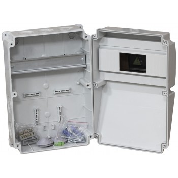 Комбинированный навесной щиток Bemis BD2-2000-0000 IP44 220x300x120 10 модулей