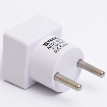 Светодиодный вольтметр в розетку TAKEL AD22-DSM АC 60-500В, красный