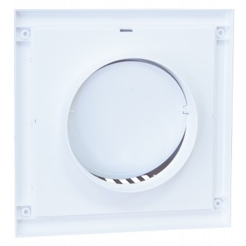 Выход вентиляционный стеновой Awenta КО d150 с обратным клапаном белый