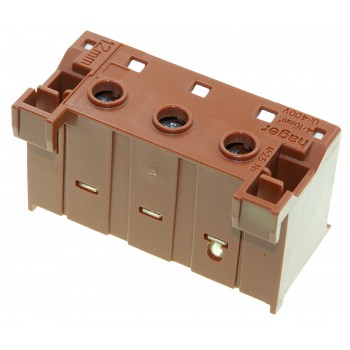 Блок фазных клемм Hager 3x16мм²+11x4мм² ширина 60мм