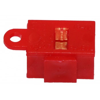 Клеммник Pawbol Е4002 LZ 1x4мм красный