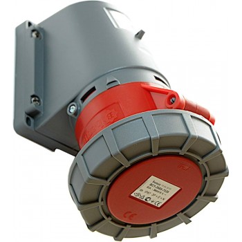 Силовая розетка настенная 90° Bemis (полиамид) IP67 BC1-3505-7535 380V 5*32A