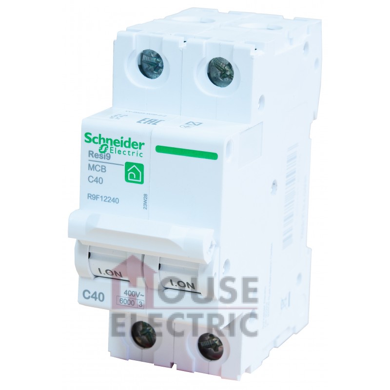 Schneider Electric Resi9 XP RCBO/combination Switch 1PN C Characteristic 13a 6ka 30ma Class A 36mm Schneider Electric Resi9 XP RCBO/combination Switch 1PN C Characteristic 13a 6ka 30ma Class A 36mm