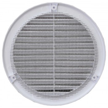 Вентиляционная решетка Awenta TRU-18 d150 белая