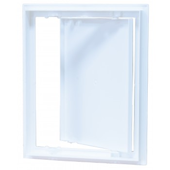 Дверцы ревизионные Домовент Л 200*250 нажимные белые