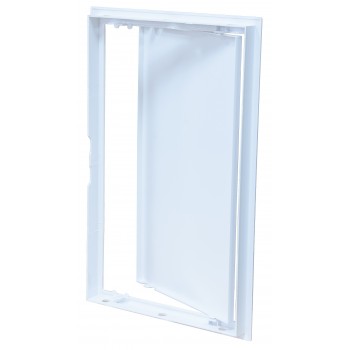 Дверцы ревизионные Домовент Л 250*400 нажимные белые