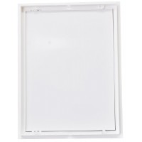 Дверцы ревизионные Домовент Л 300*400 нажимные белые