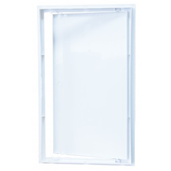 Дверцы ревизионные Домовент Л 400*600 нажимные белые