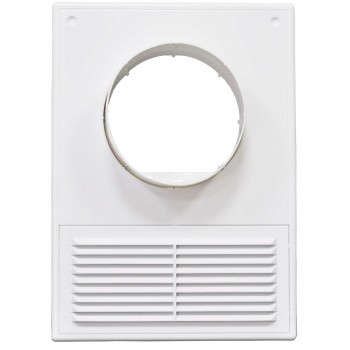 Площадка торцевая с решеткой Вентс МВ 100 КВс 182*252 фланец d100