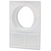 Площадка торцевая с решеткой Вентс МВ 120 КВс 182*252 фланец d120