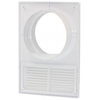 Площадка торцевая с решеткой Вентс МВ 120 КВс 182*252 фланец d120