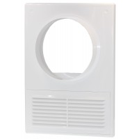 Площадка торцевая с решеткой Вентс МВ 120 КВс 182*252 фланец d120