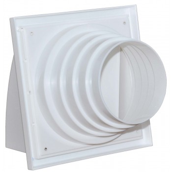 Выход вентиляционный стеновой Вентс МВ122ВНК d100-150 с обратным клапаном