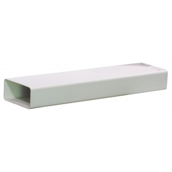 Пластиковый воздуховод плоский Вентс 55*110 - 1,5 м