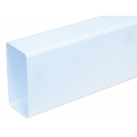 Пластиковый воздуховод плоский Вентс 60*120 - 1,5 м