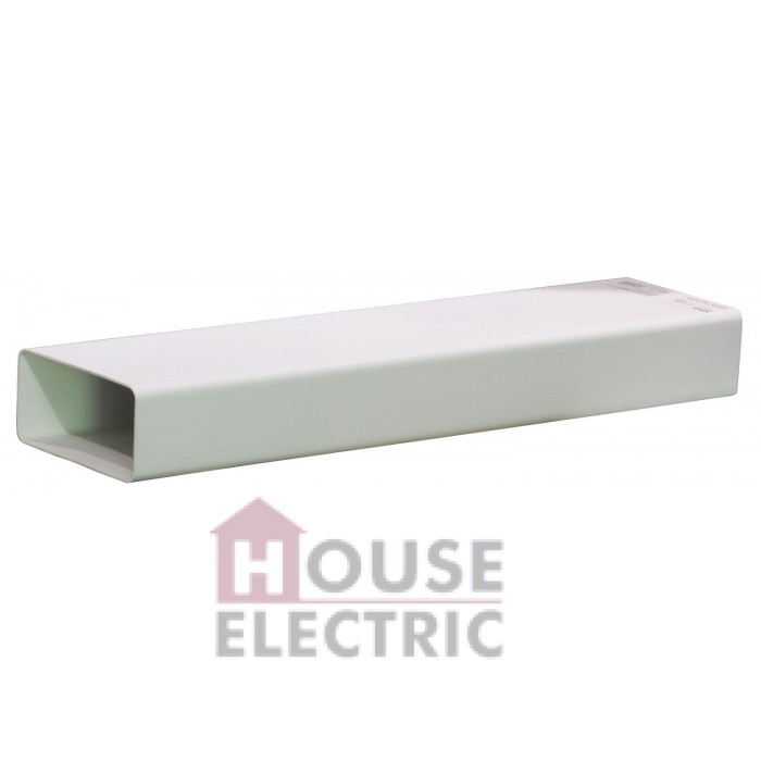 Пластиковый воздуховод плоский Вентс 90*220 - 0,5 м