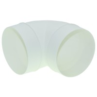 Колено для круглых воздуховодов Вентс d100 90°