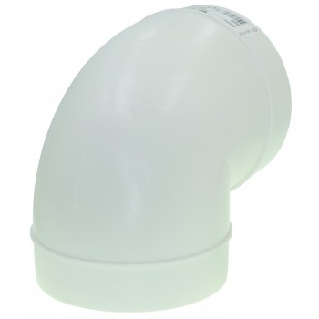 Колено для круглых воздуховодов Вентс d125 90°