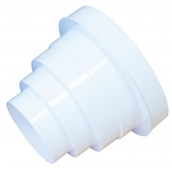 Переходник вентиляционный (редуктор) универсальный Вентс d80/100/120/125/150