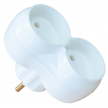 Двойник Bylectrica PB16-374 16А 250В 2гн без заземления